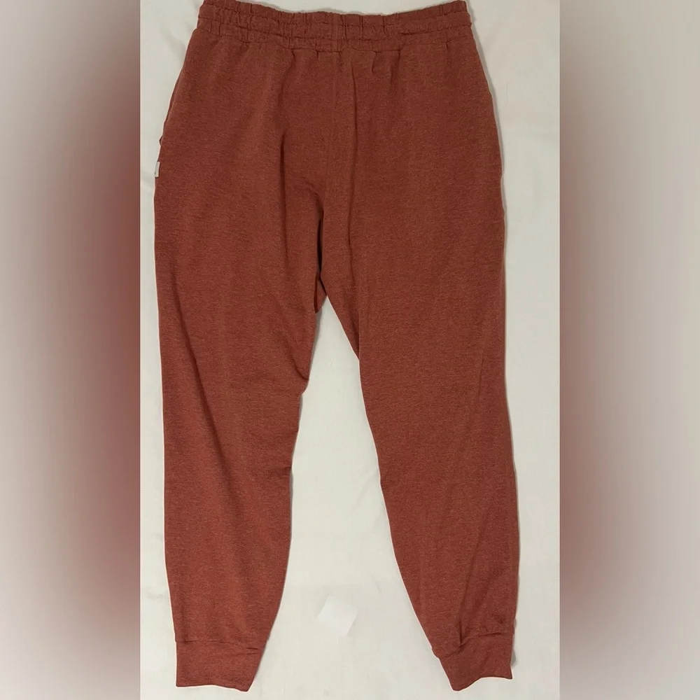 Vuori Performance Joggers XS Rust Orange Athleisure Lounge Sweatpants